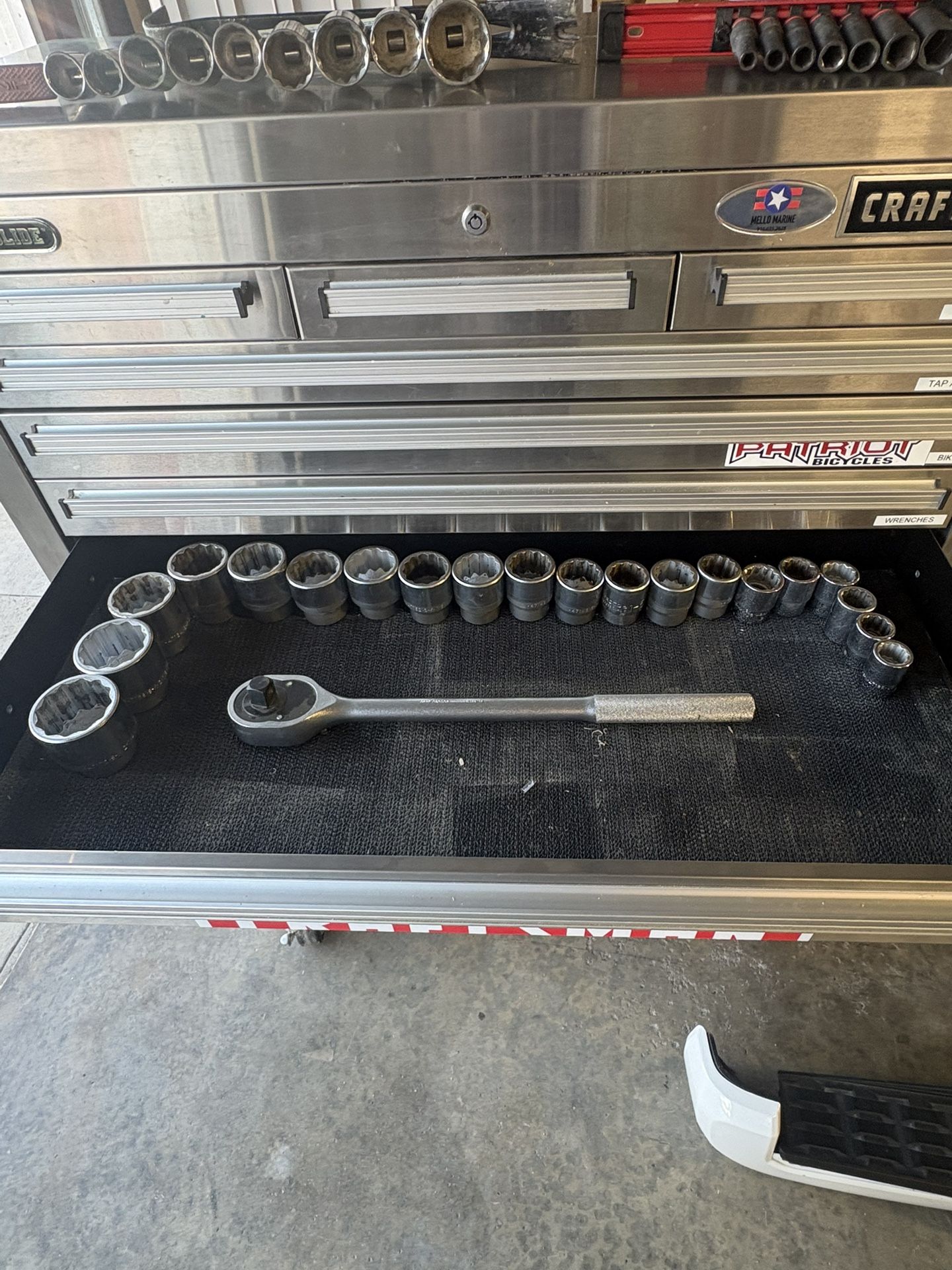 Large 3/4” DRIVE 21 Piece Socket Set