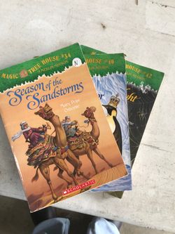 Magic Tree House 34,40,42