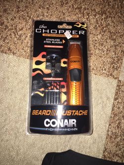 chopper beard and mustache corair