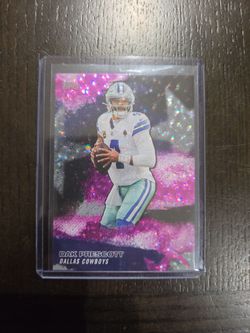 Dak Prescott Dallas Cowboys Topps Foil Trading Card