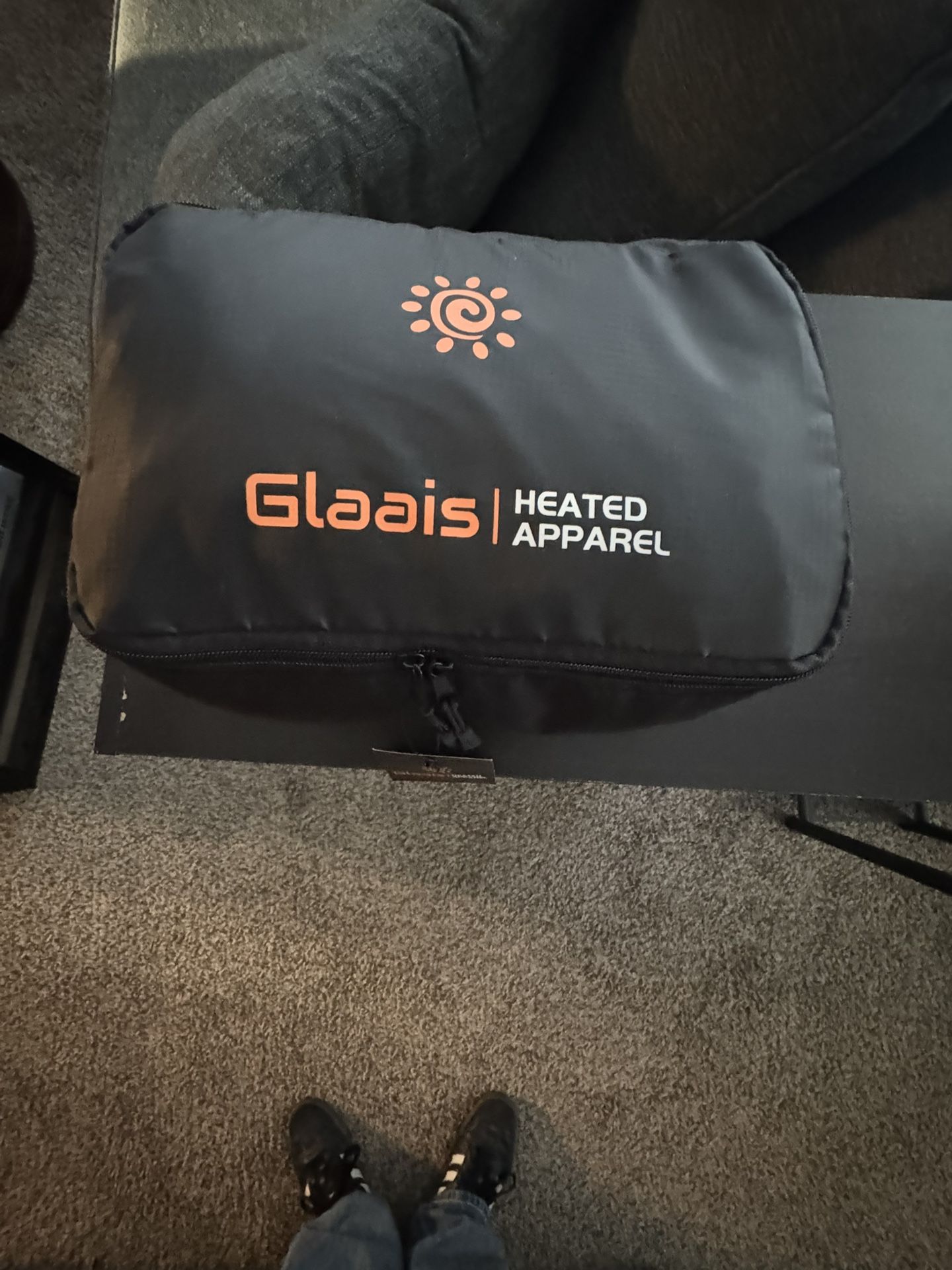Heated Vest In Black