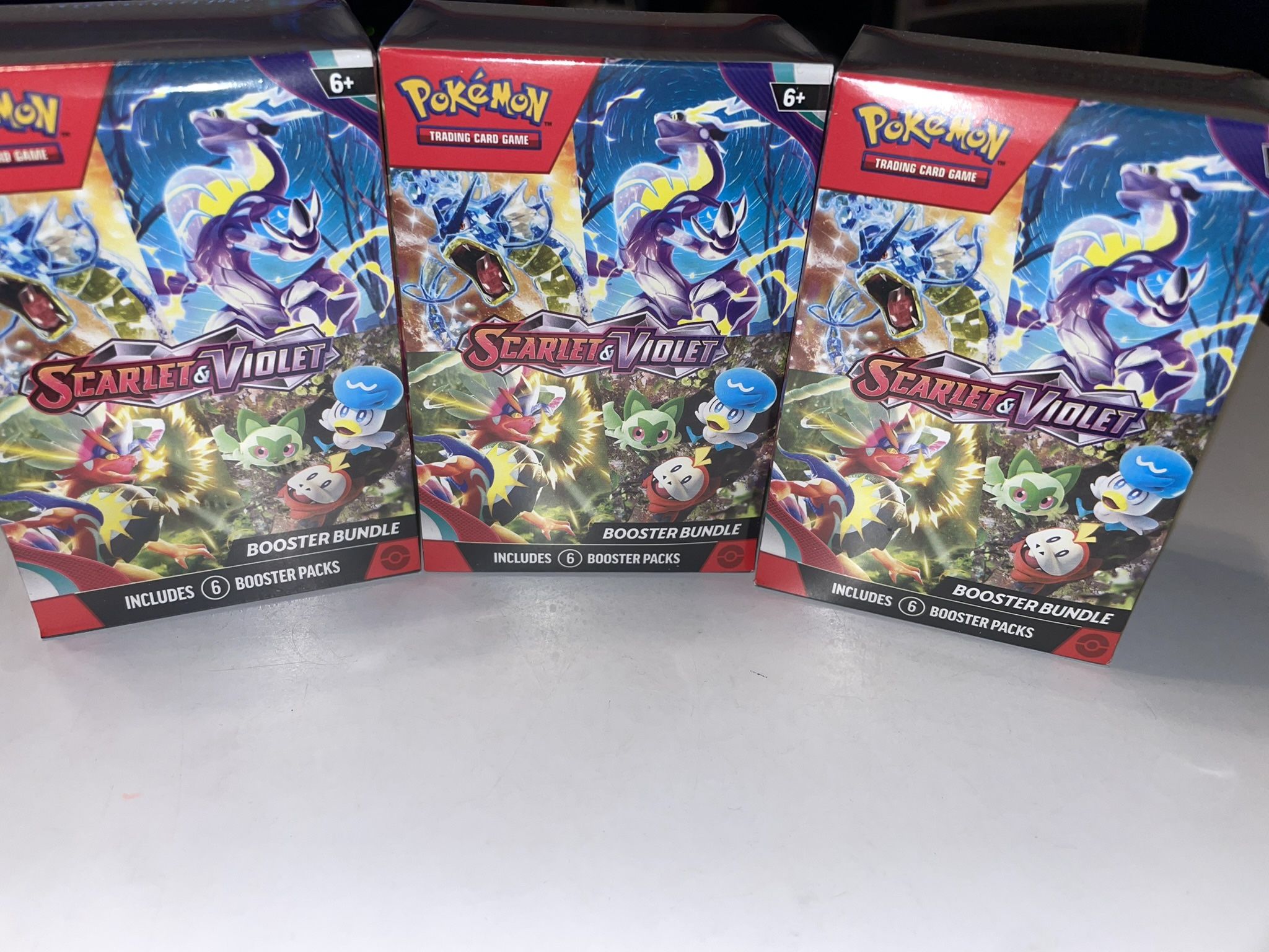 Scarlet And Violet Booster Bundles