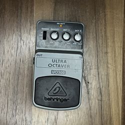 Behringer Ultra Octaver Guitar Effects Pedal