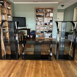 Living Room Shelves Set 