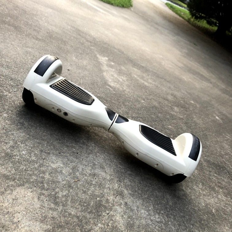 White Hoverboard