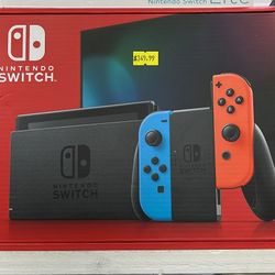 Nintendo Switch Brand New Sealed With 1 Year Warranty 