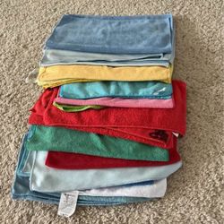 Microfiber  towels  (12" x 12")  -  $1  each