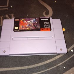 Super Nintendo Game Contra 3