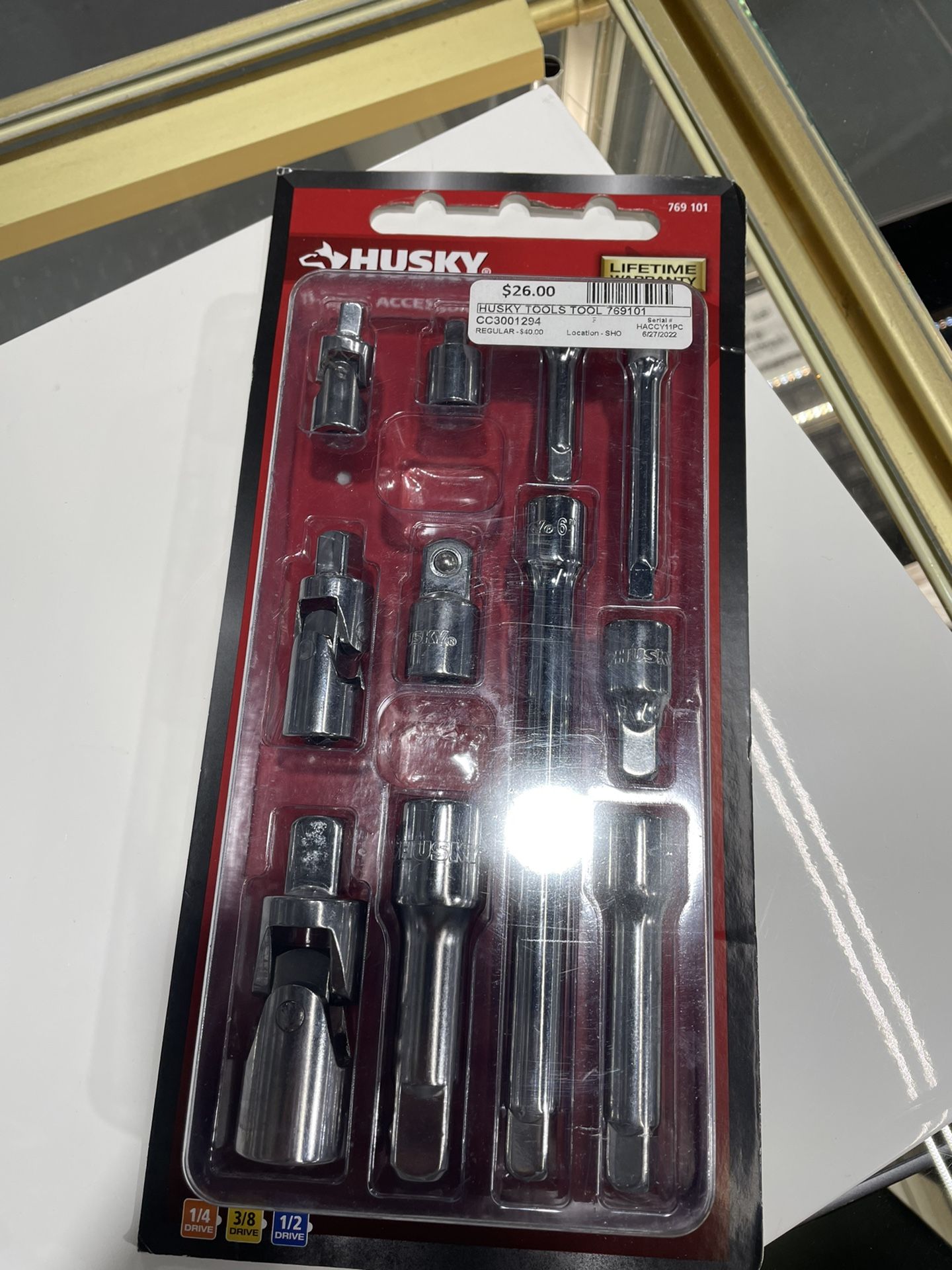 Husky 11pc Accessories Kit Tool Set