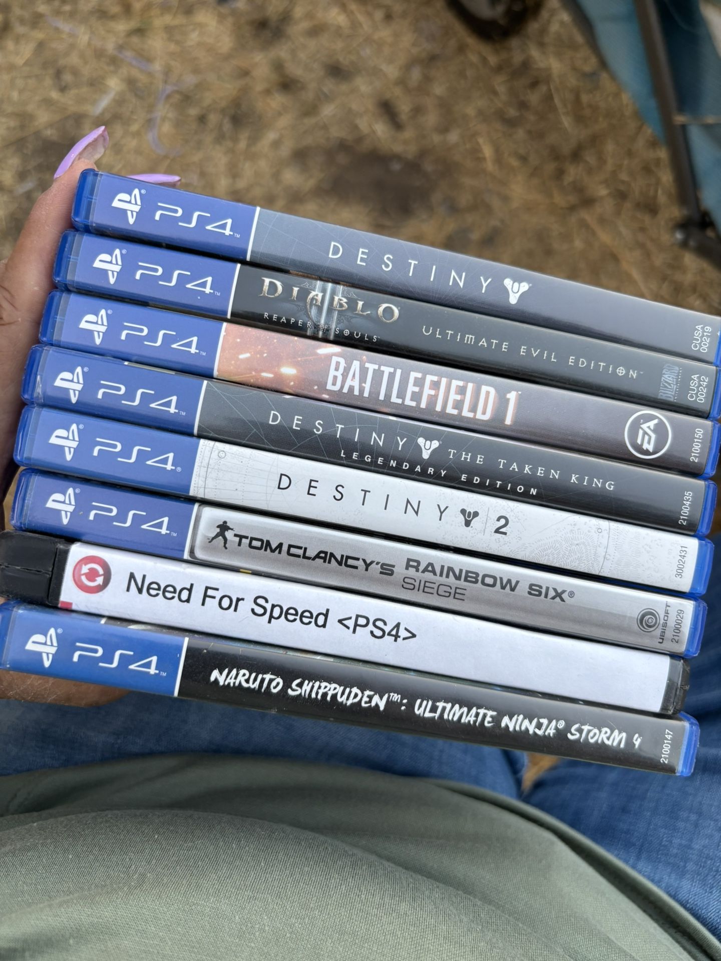 PS4 GAMES. $$$10.00 Each!!!!!!