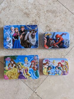 4 Puzzles in Metal Boxes