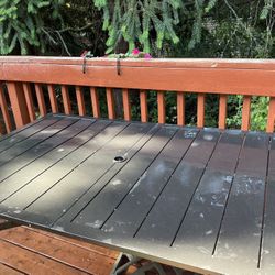 Free Patio Dining Table 59”x 38.5”