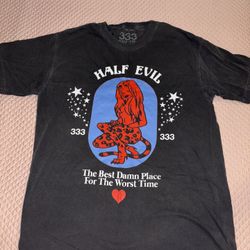 Half evil Tee 333