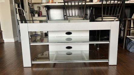 3 Tier Glass TV Stand