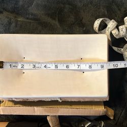 Sushi Plate Mold For Fused Glass: Approximately 9 1/4” X 5 1/4”x 1”