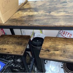 High Table With 2 Stools