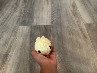 Handmade Crochet Yellow Baby Whale