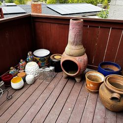 Assorted Ceramic Plant Pots