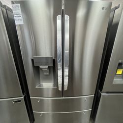 LG 4 Door French Door Refrigerator w/ One Year Warranty
