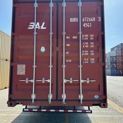 40 FOOT NEW 1-TRIP HC CONTAINER MULTI COLOR STD SHED, STORAGE, SHIPPING, CONEX