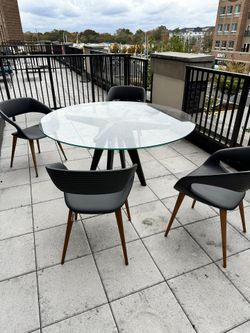 Glass Dining Table