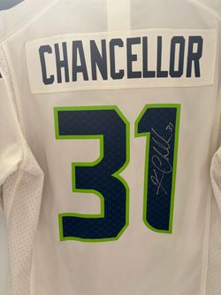 Kam Chancellor #31 Signed Seahawks Jersey