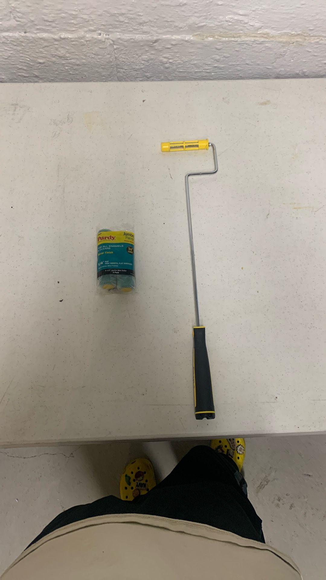Paint Roller And Two Jumbo Mini Rollers