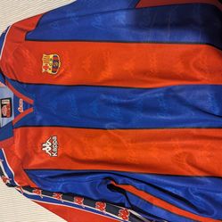 1995-97 Barcelona L/S shirt