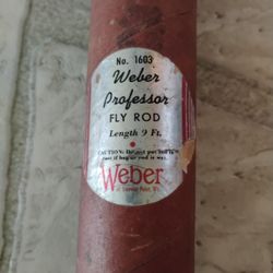 Weber Professor Number 1603 Fly Rod