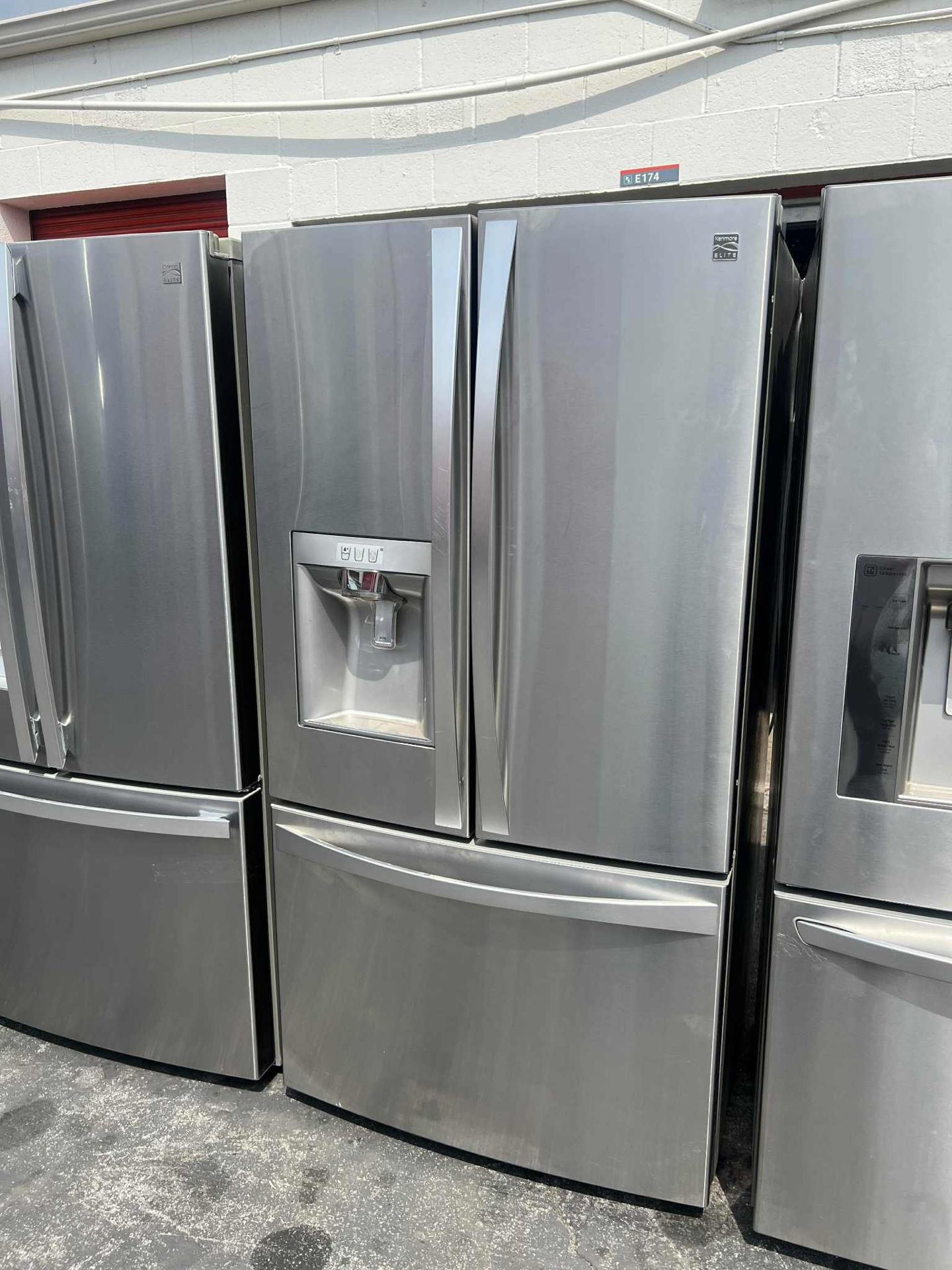 Kenmore Elite French Door Refrigerator Stainless Steel