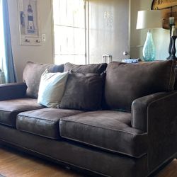Brown sofa