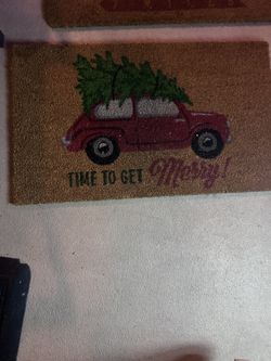 Christmas Door Mat