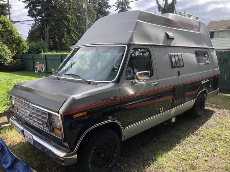 1985 Ford Ecoline Camper Van