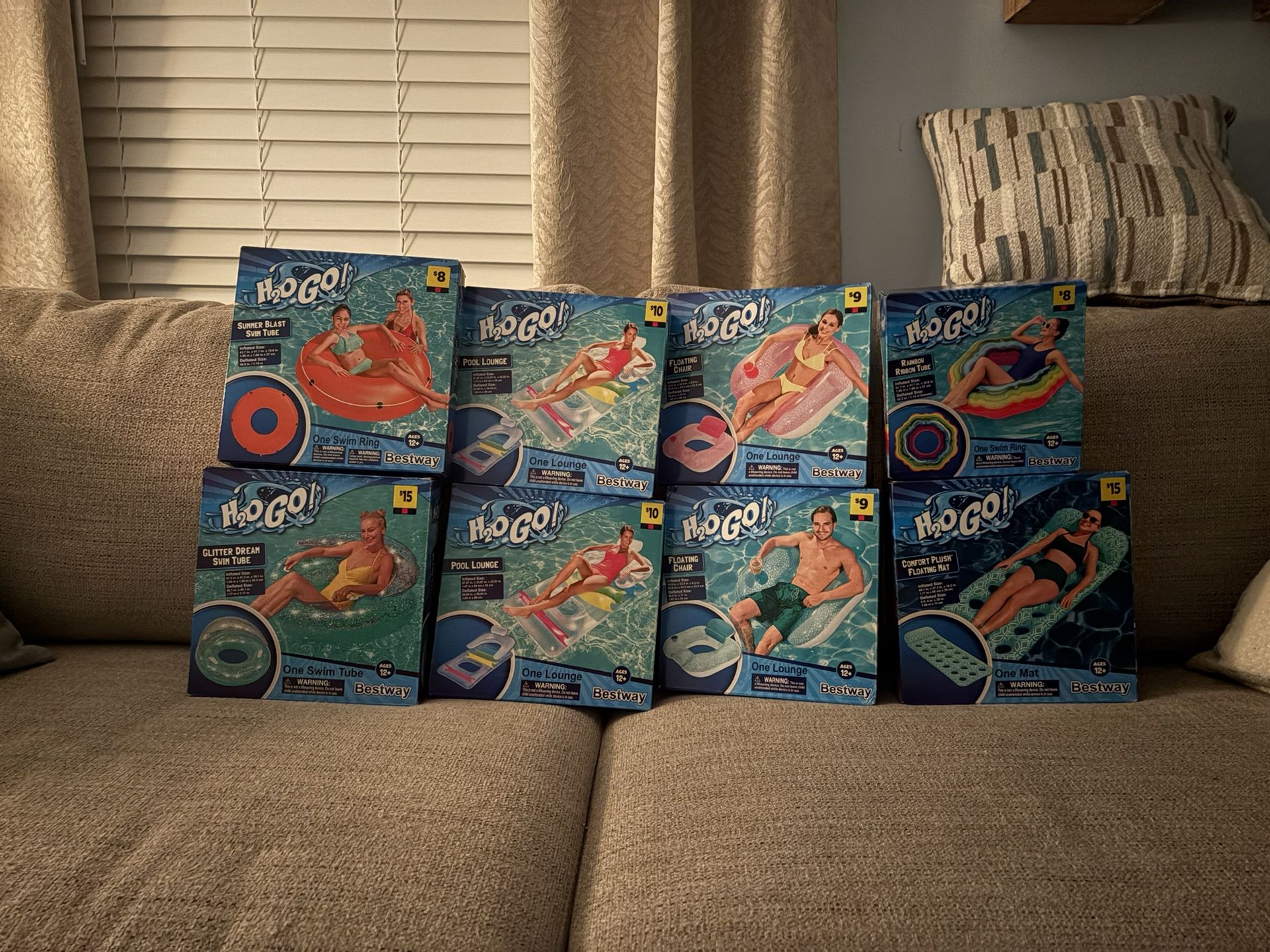 8 Rafts & Tubes