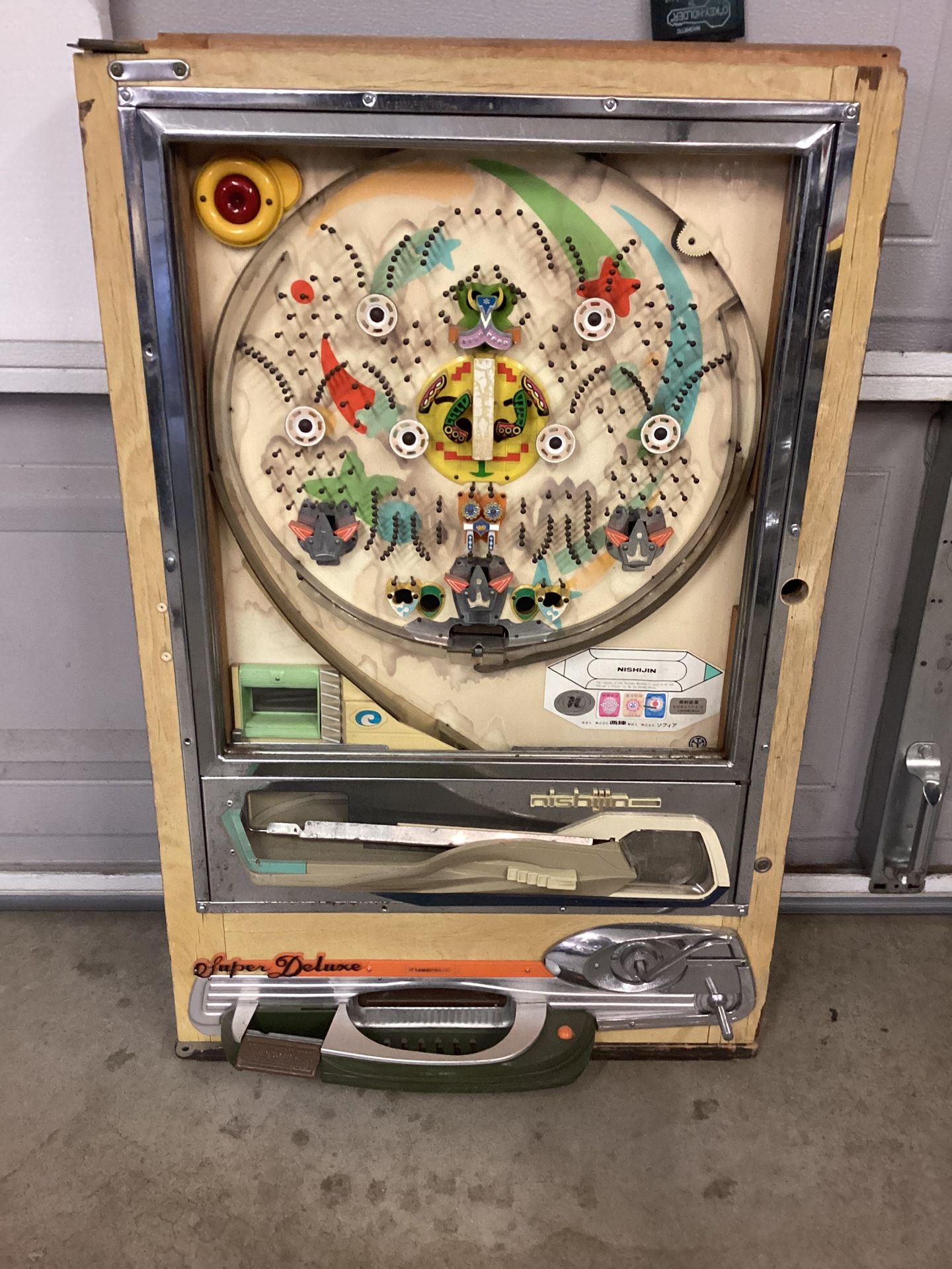 Nishijin Super Deluxe Pachinko Machine ( restore for parts)