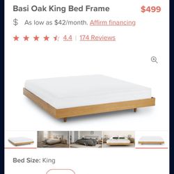 Bed frame & Night stands