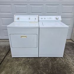Heavy Duty, Super Capacity Washer and Dryer Set (Electric)