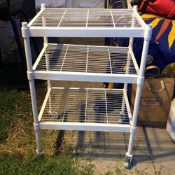 Storage Rack With Wheels 