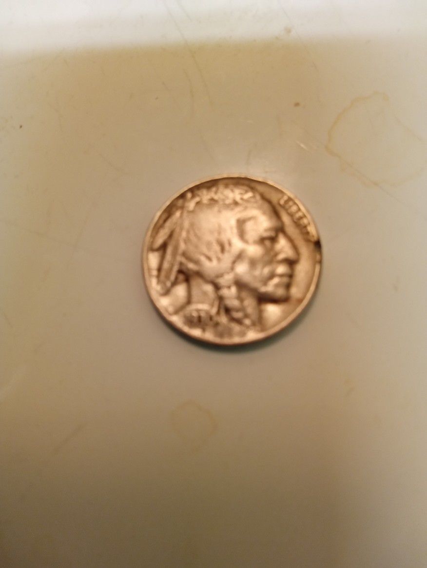 1930 Buffalo Nickel In Its Original Form