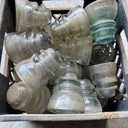 Antique Glass Insulators 