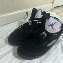 🔥 Aqua Jordan 5 – Size [10.5] 🔥