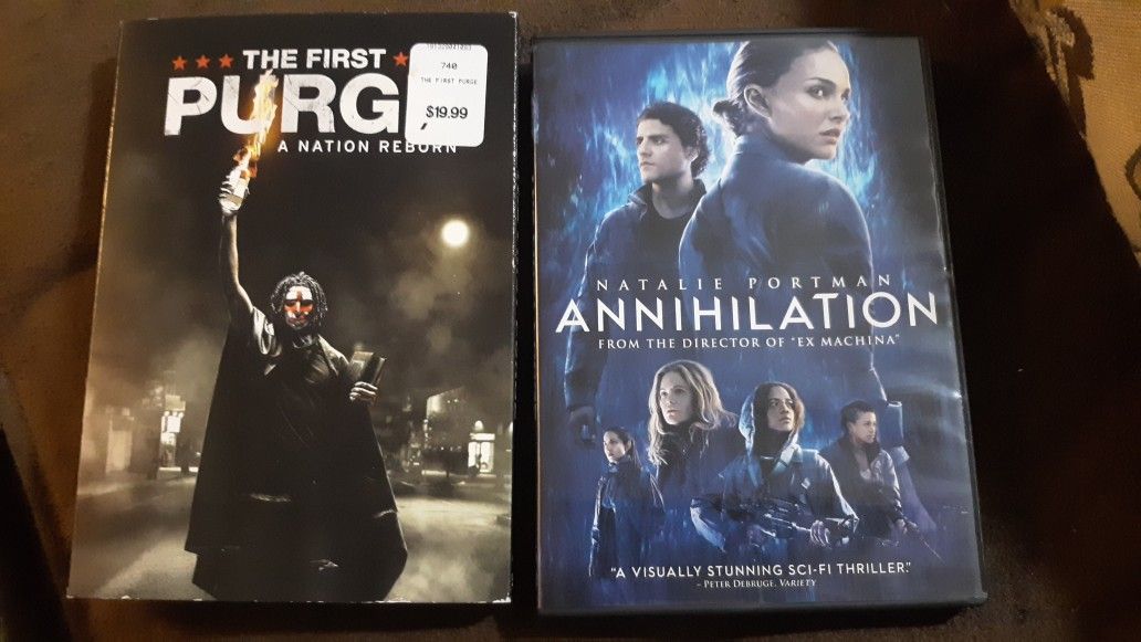 Just released dvds