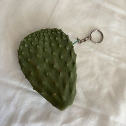 Mexican Coin Bag Keychain / Monedero (Nopal)