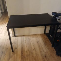 Black Ikea Desk