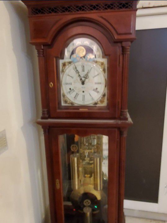 Antique Ridgeway Waterford grandfather clock
