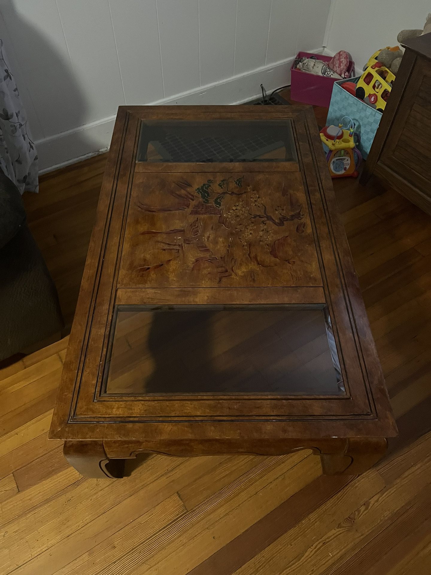 Coffee Table With Matching End Table 
