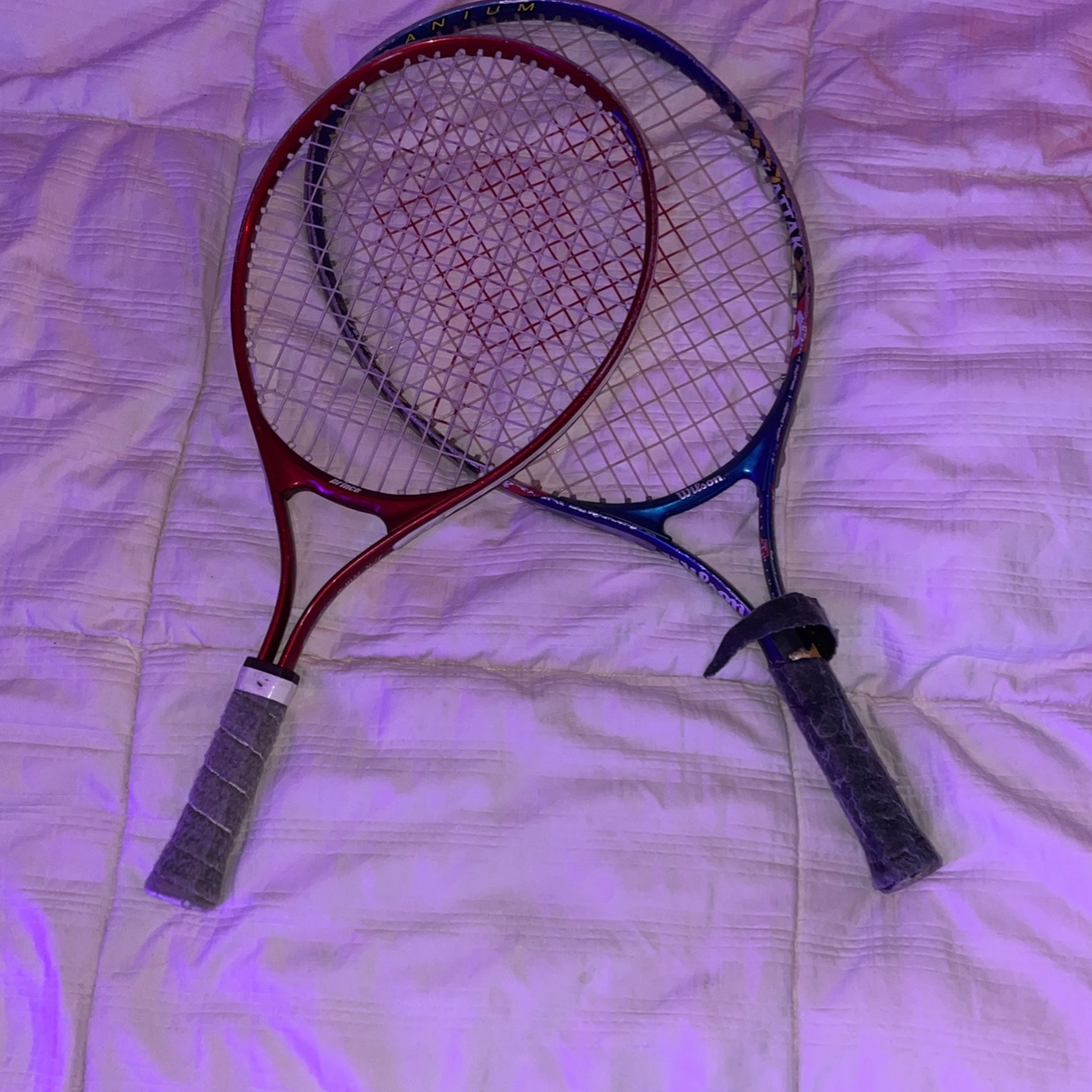 Blue & Red JR Tennis Racquets 