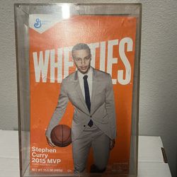WHEATIES CEREAL BOX15.6 OZ STEPHEN CURRY 2015 MVP UNOPENED