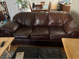 Genuine Leather Sofa