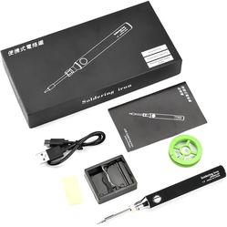 Portable USB Cordless Soldering Iron Kit Electronic Soldering Tool Pen Welding Repair Tool for Appliance Repair